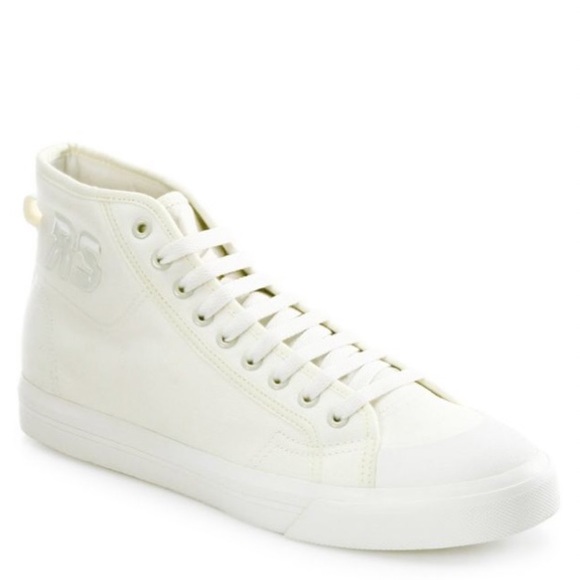 Adidas by Raf Simons Spirit canvas high top sneakers - Picture 12 of 16